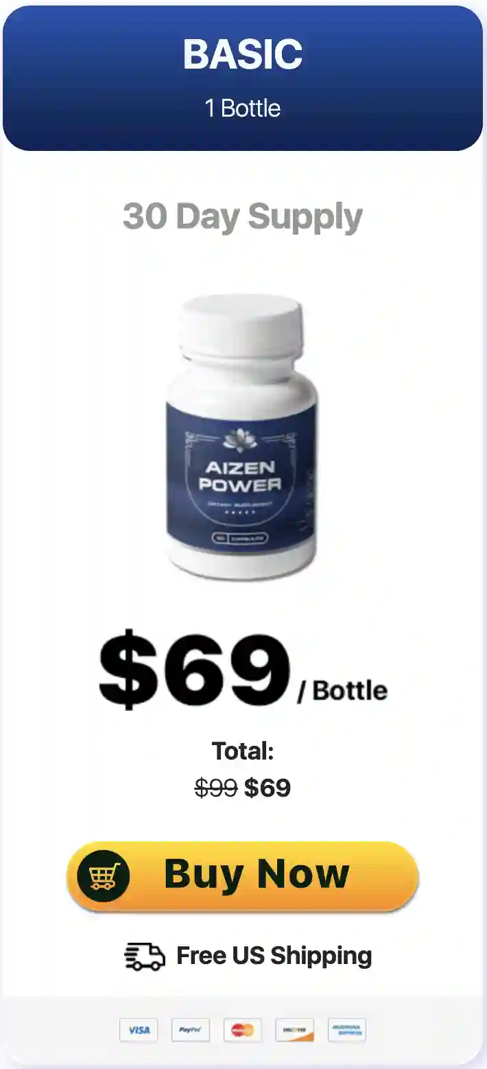 Buy Aizen Power one bottle package